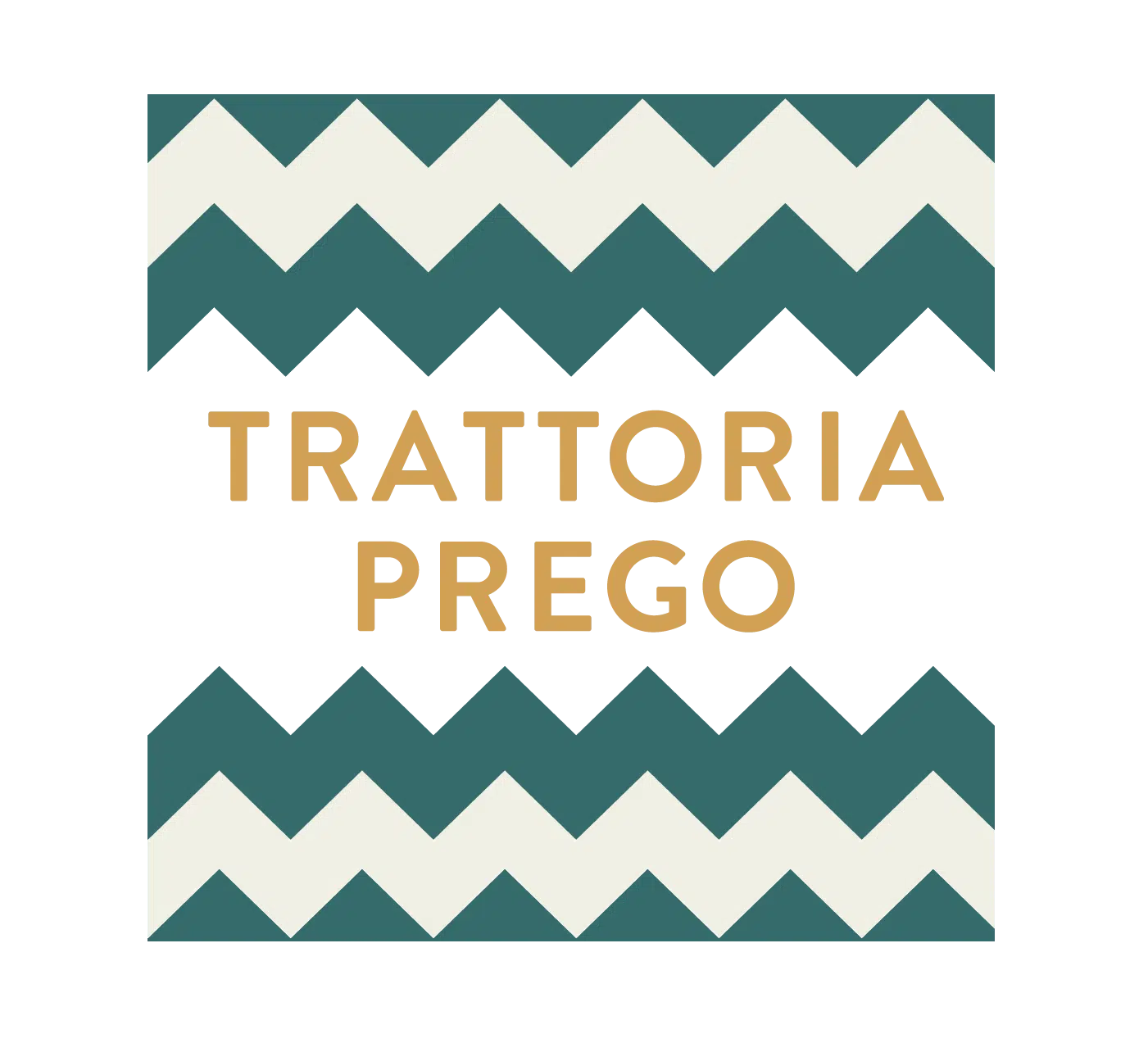 Trattoria Prego Logoype by Live Reklambyrå