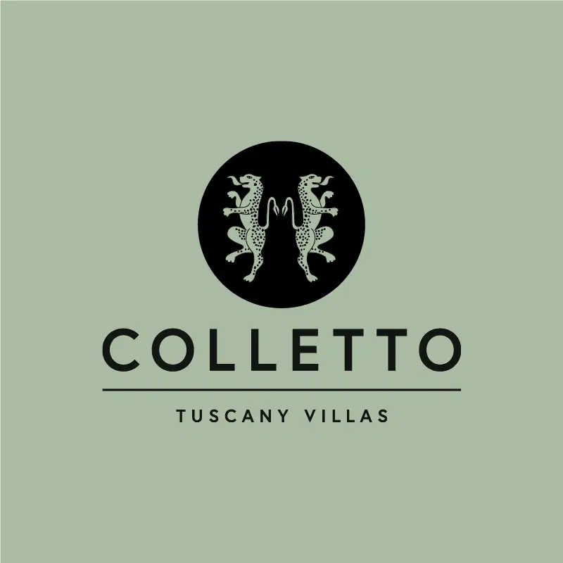 Colletto villa logo design reklam art tuscany