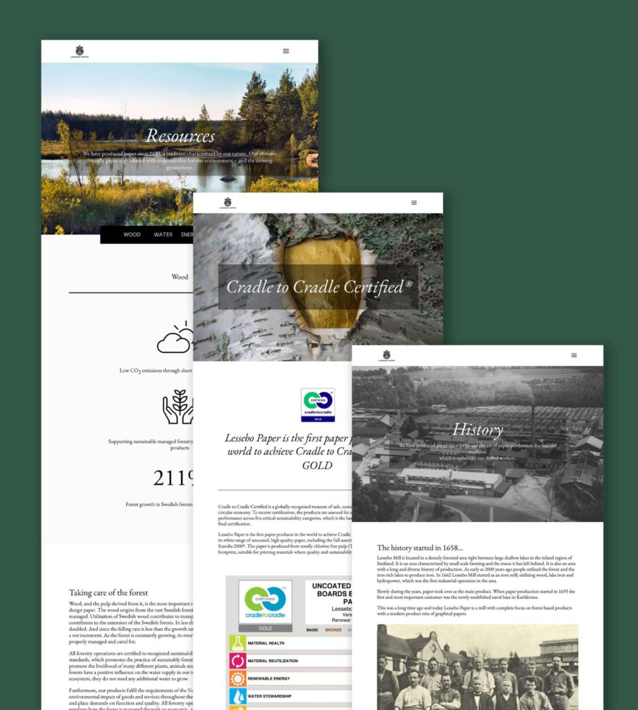 Lessebo Paper – LIVE Creative Agency