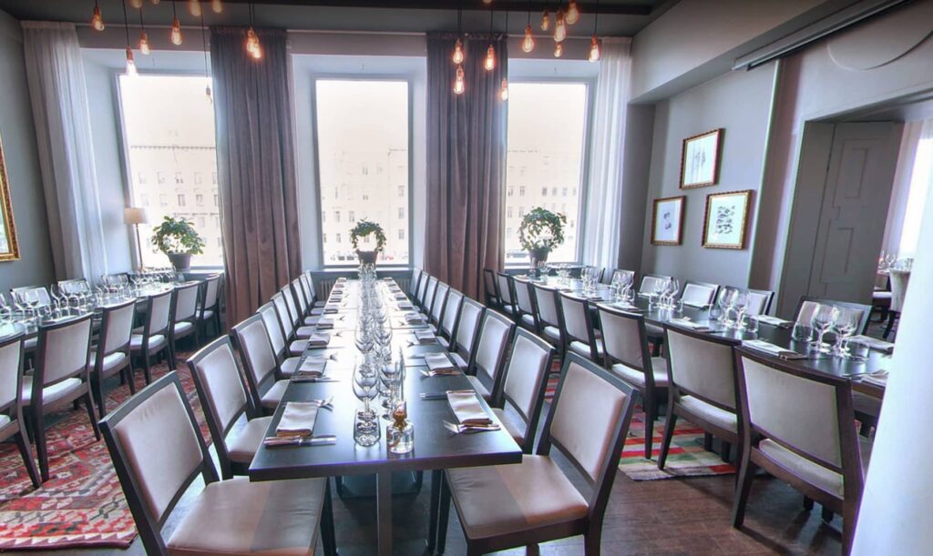 Kajutan, private dining at Fiskekrogen