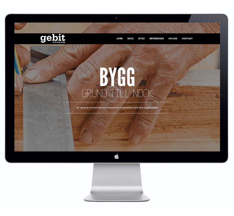 Koncept och profiliering för Gebit – LIVE Creative Agency