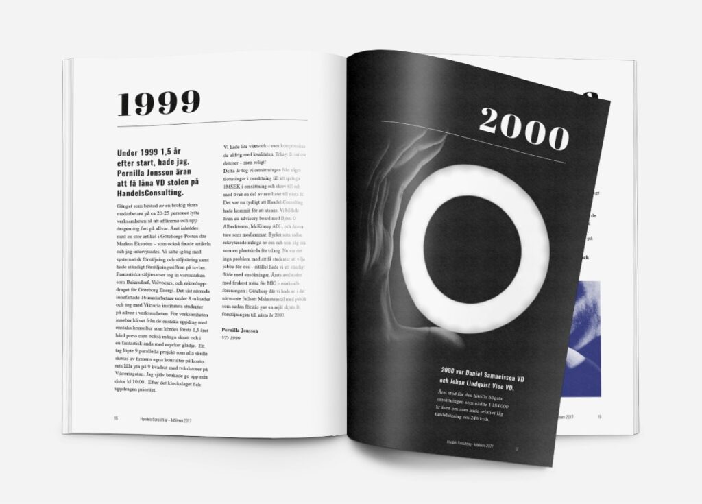 Handels Consulting Jubilee book – LIVE Creative Agency