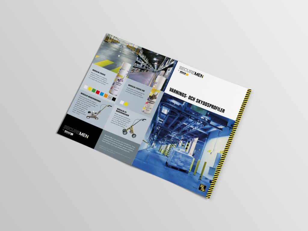 Folder for Securemen – LIVE Creative Agency